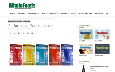 Wholefoods Magazine: Performance Supplements